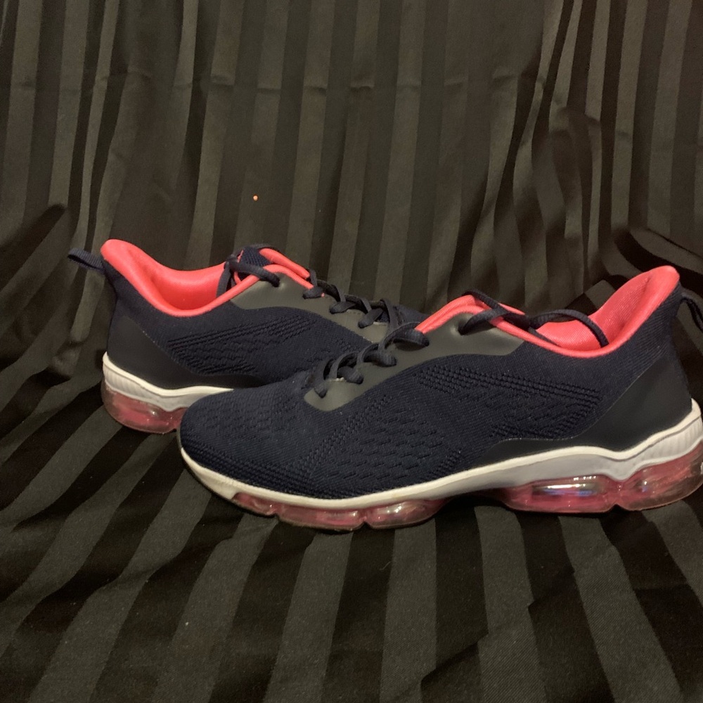 Navy and Pink Women's Athletic Shoes Amazon